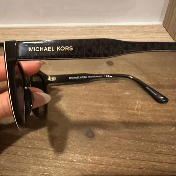 Michael Kors Black Cat-Eye Sunglasses - Picture 3 of 6